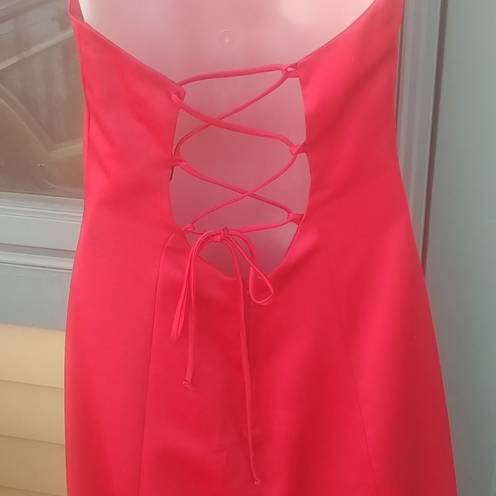 2/$20 Cosplay Costume Red Halter Dress - Picture 4 of 8
